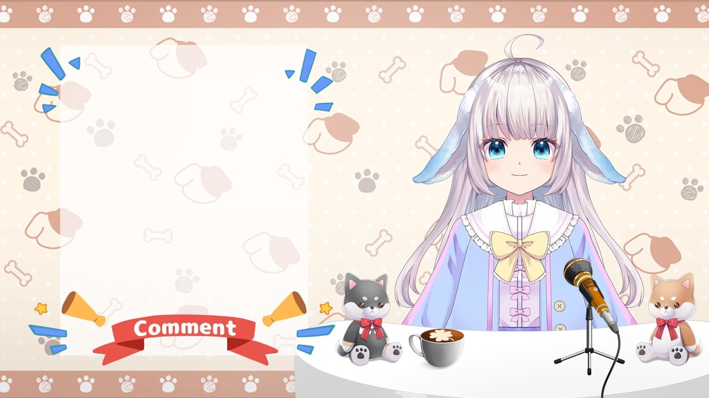 Animal plushie set (Dog Ver.)