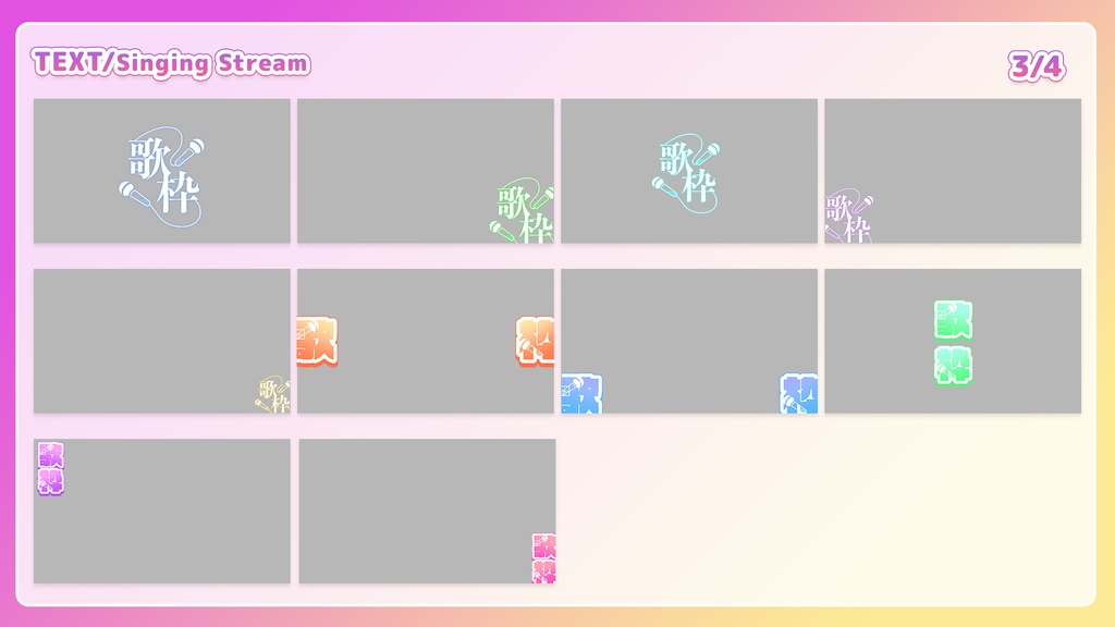 Collab thumbnail Set