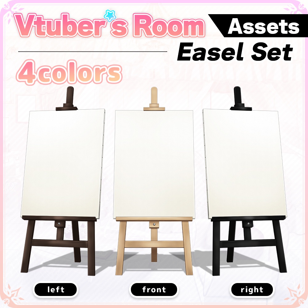 Easel Set [VTuber Assets]