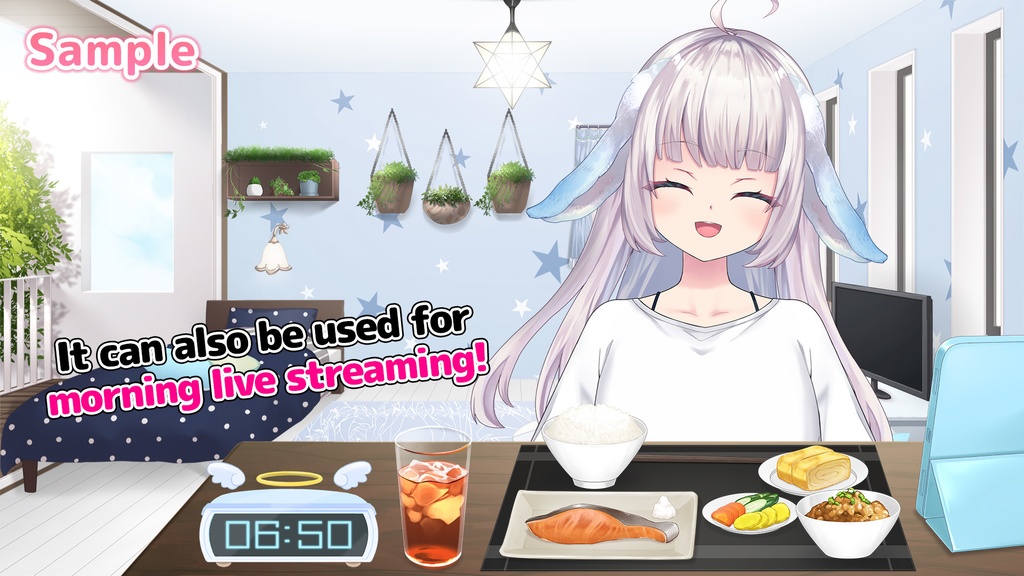 Japanese and Western breakfast Set