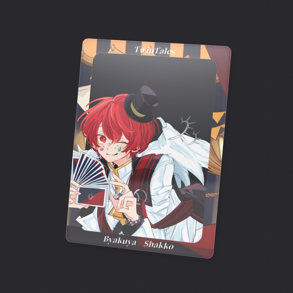TwinTalesおそろっちクリアカード ver.赤口白夜