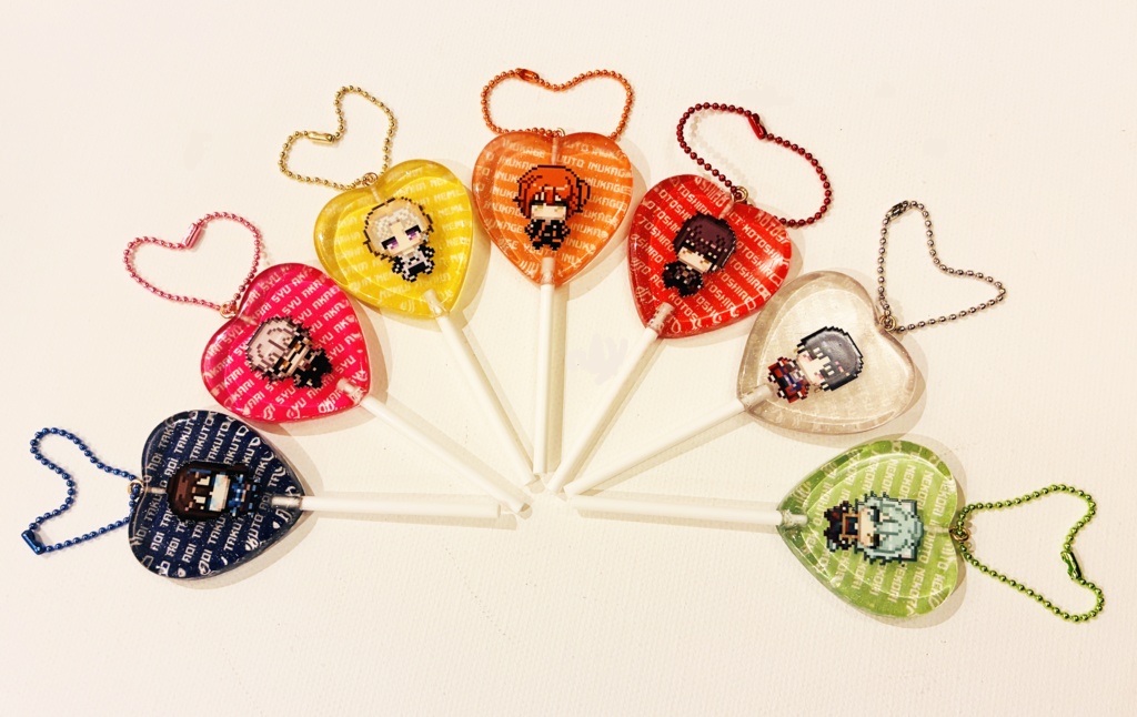 UTY3rd Partyグッズ「ペロきゃんアクキー」