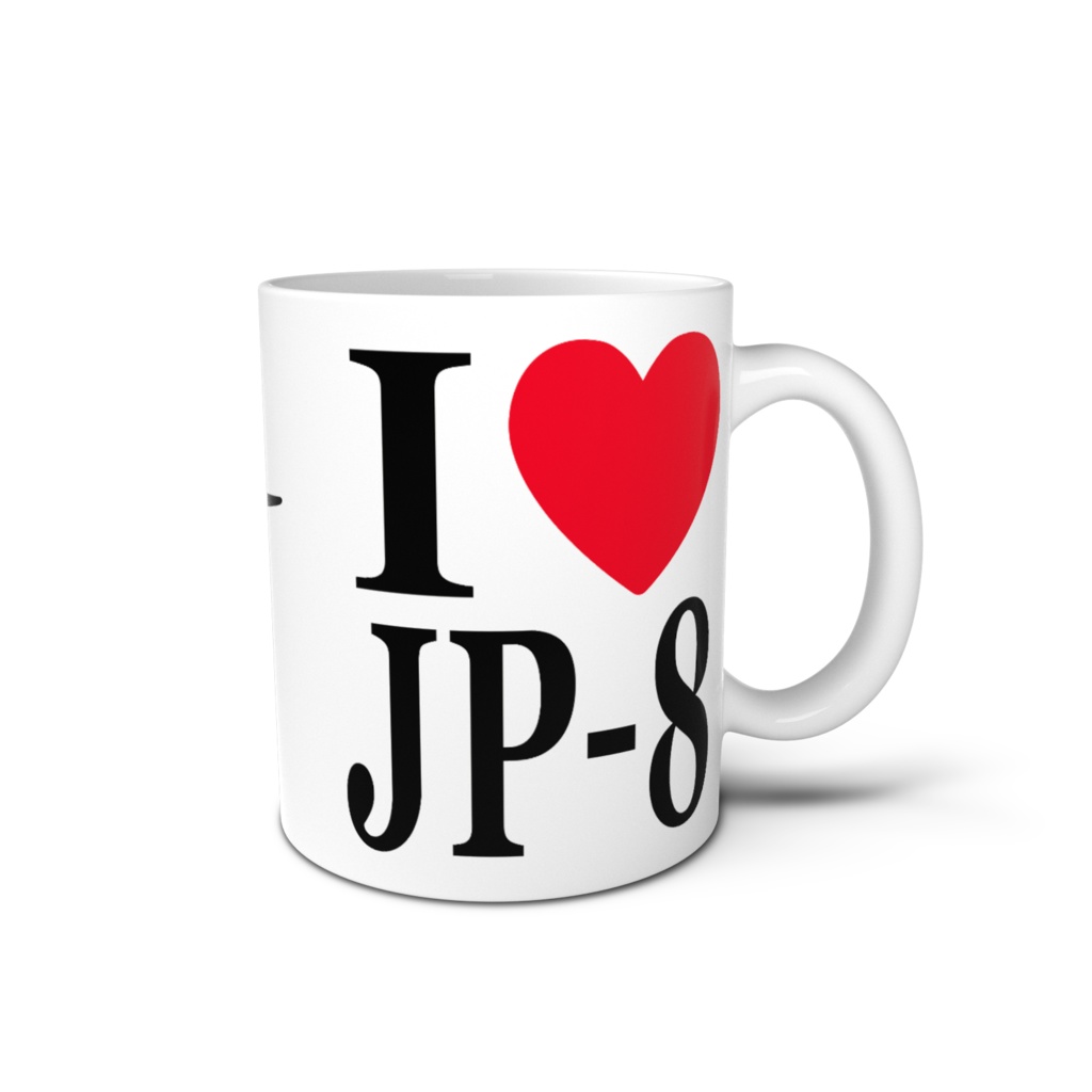 航空燃料マグカップ（アイ・ラブ・JP-8）