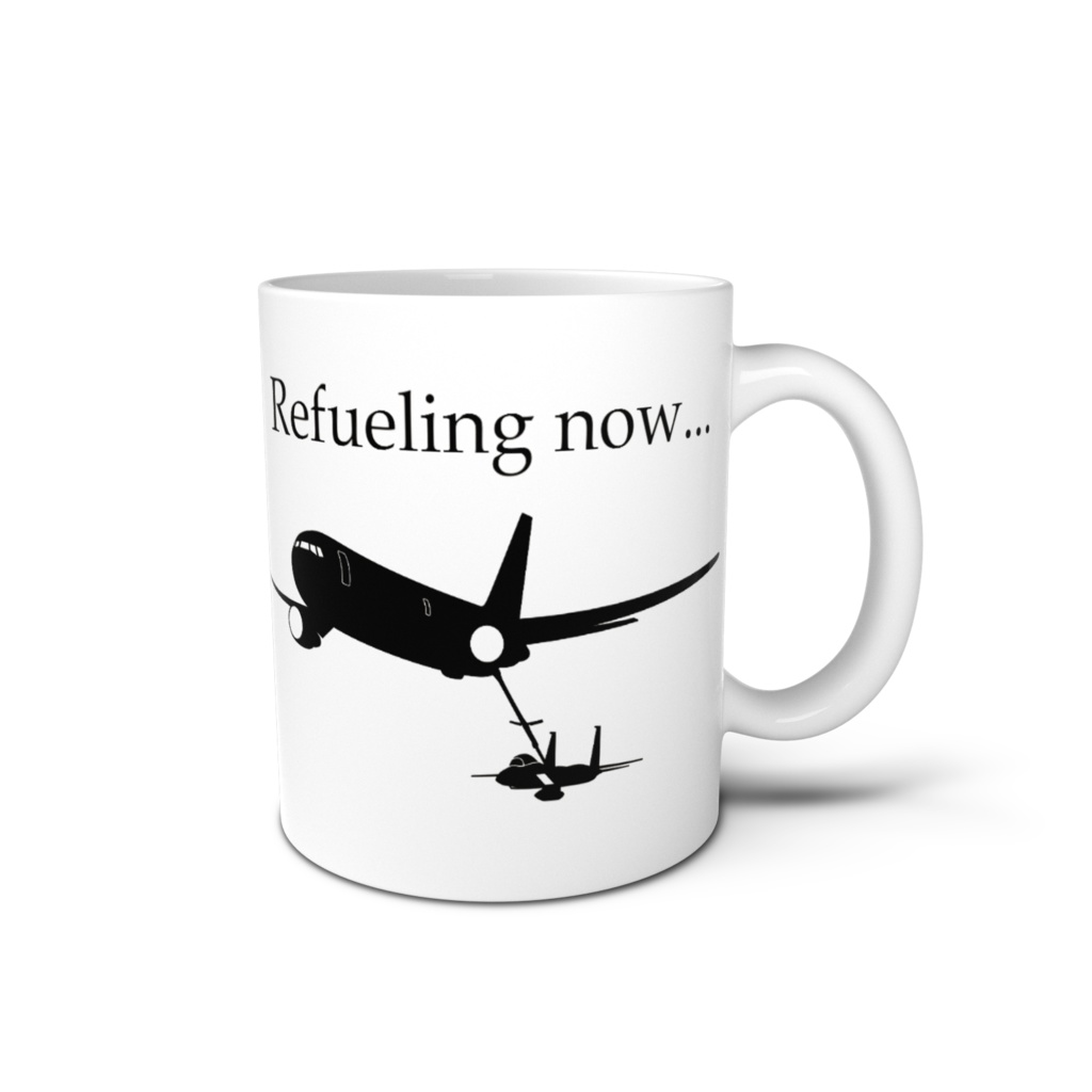 空中給油マグカップ(KC-46+F-15)