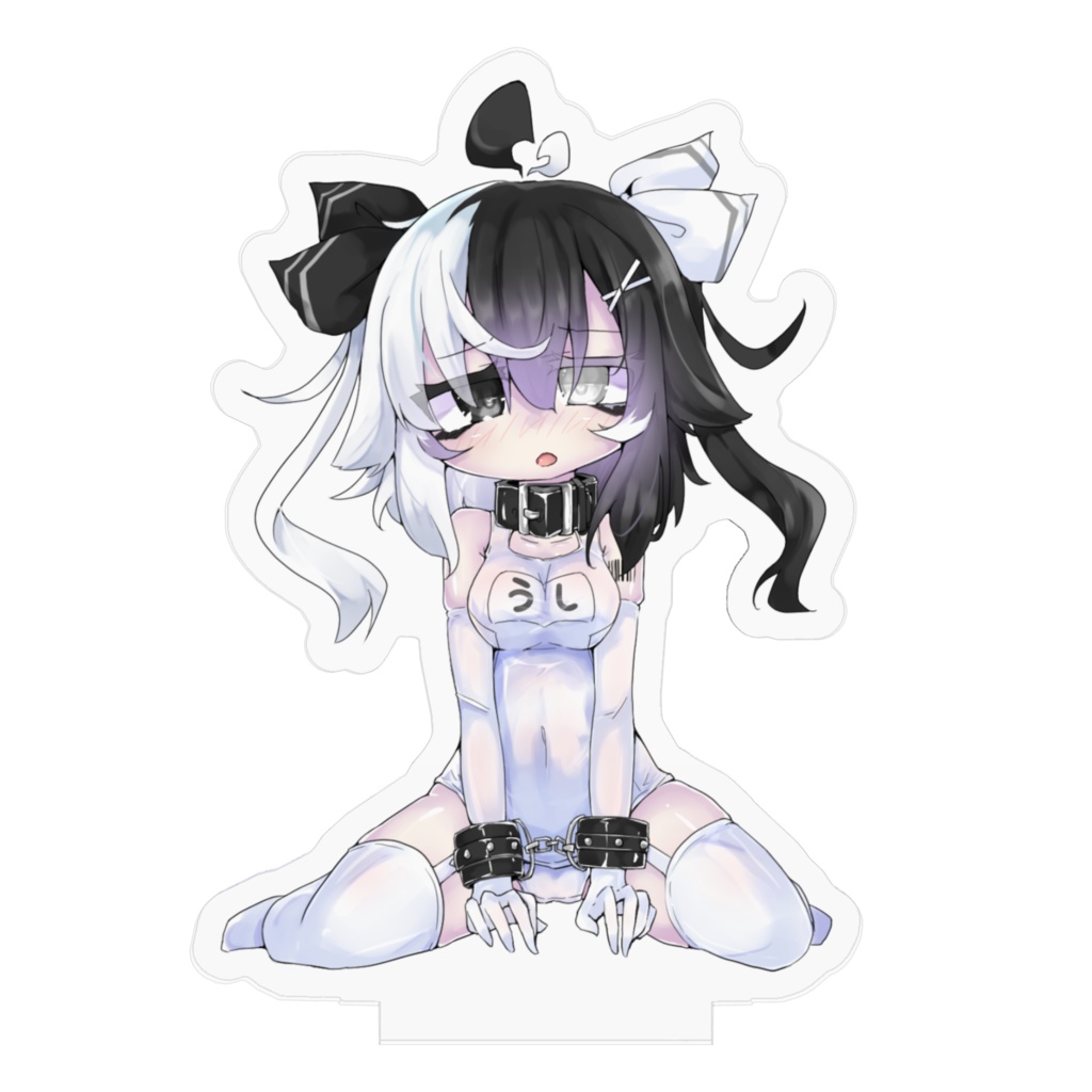 白スクうしちゃんアクリルフィギュア