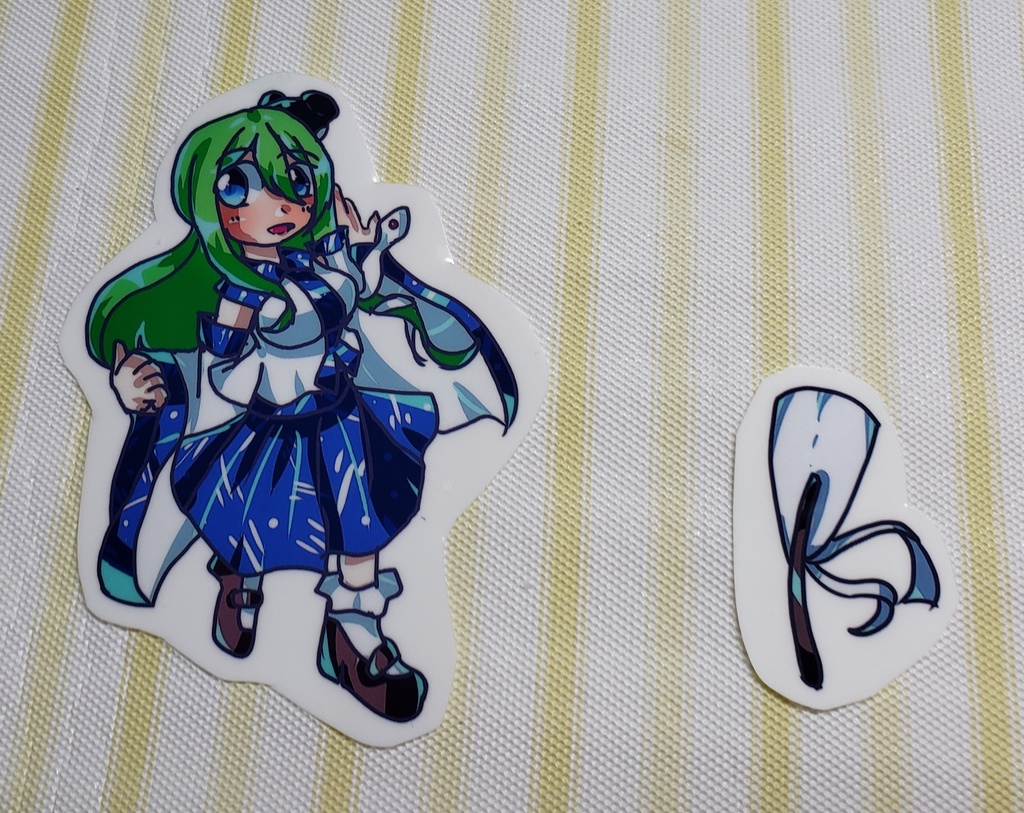 【訳あり】クリアステッカー(Sanae)