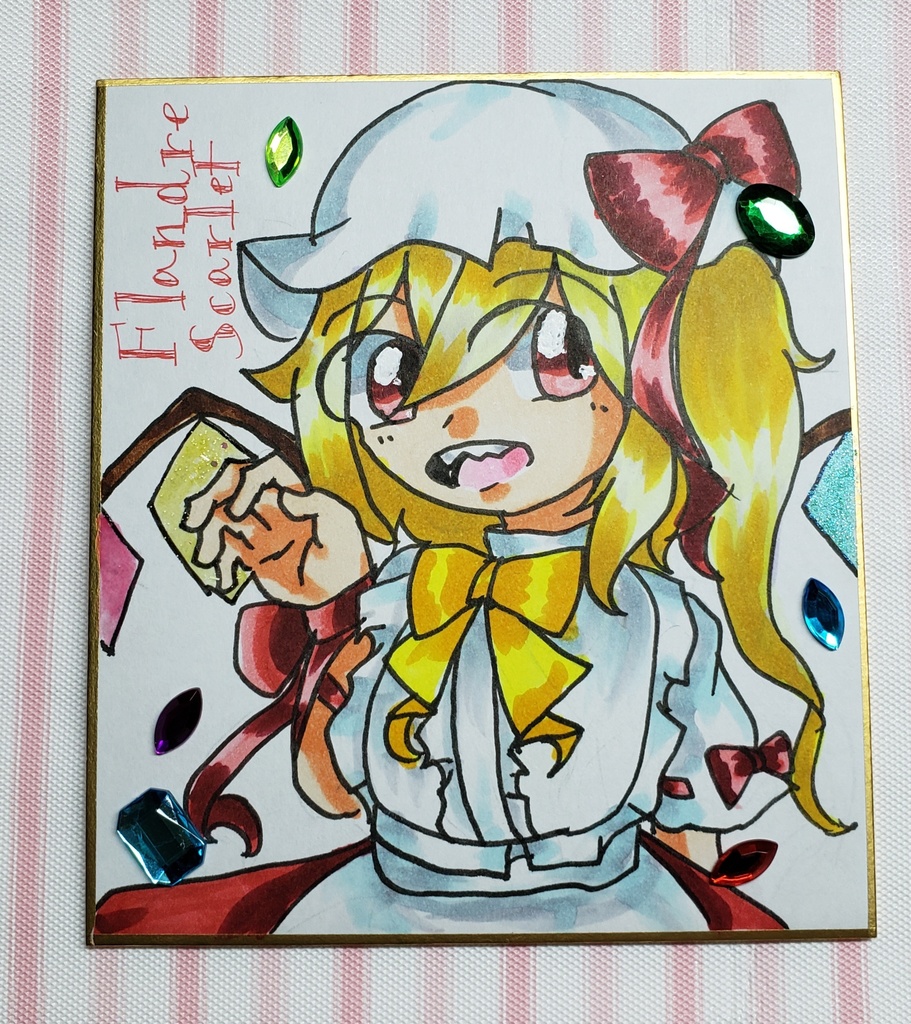 中色紙(Flandre Scarlet)