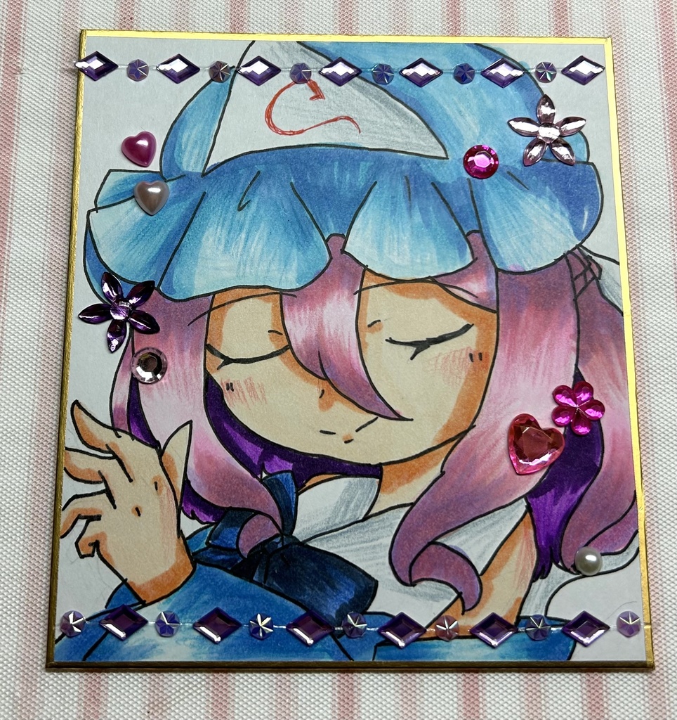 中色紙(Saigyouji Yuyuko)