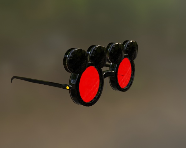 Not-so-well-designed Mickey Mouse Glasses (For Unity, Blender and VRChat)
