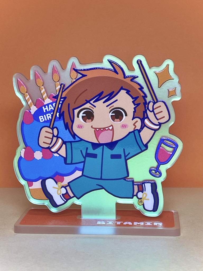 バースデーアクリルスタンド