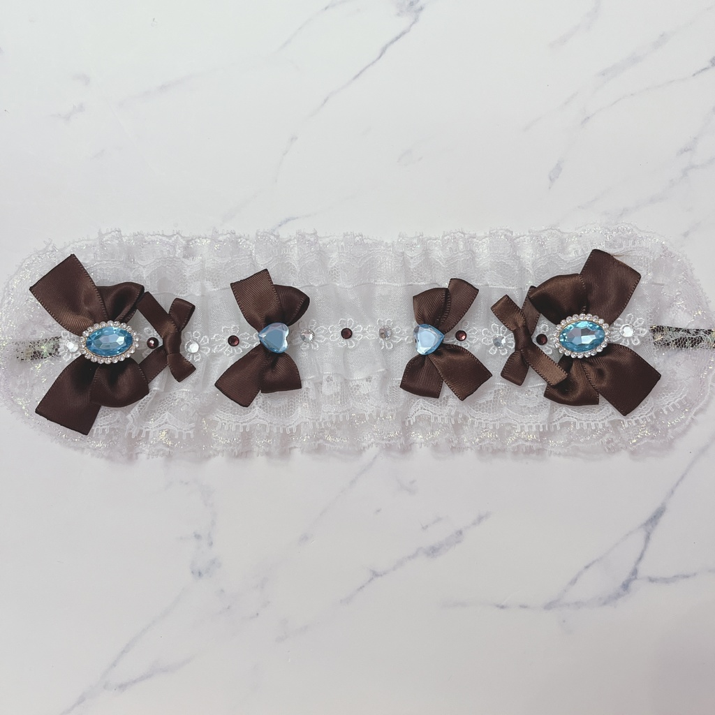 20cmぬい用ヘッドドレス ブラウン(ガル)