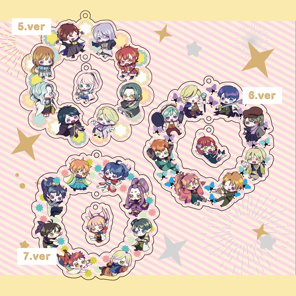 ぷちキャラアクリルチャーム