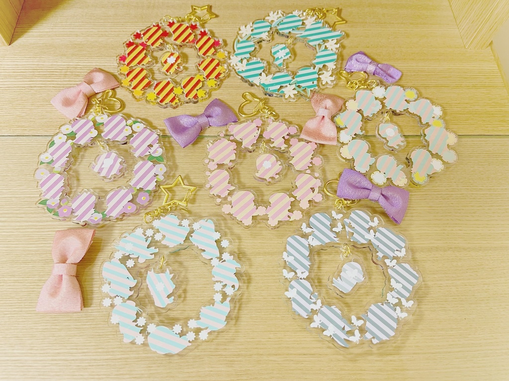 ぷちキャラアクリルチャーム