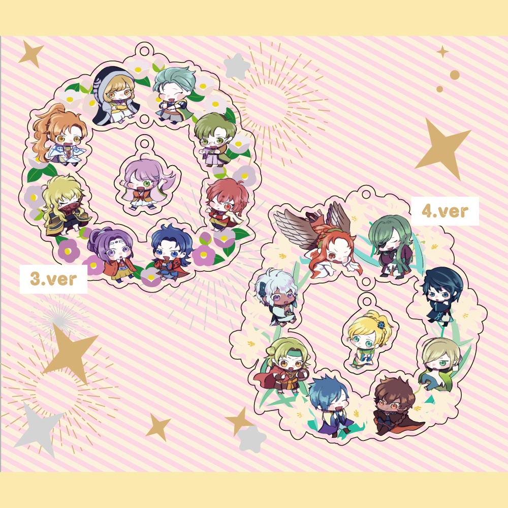 ぷちキャラアクリルチャーム