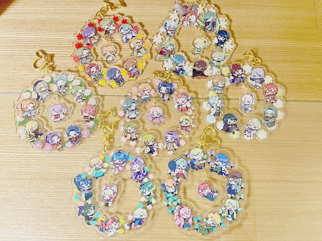 ぷちキャラアクリルチャーム
