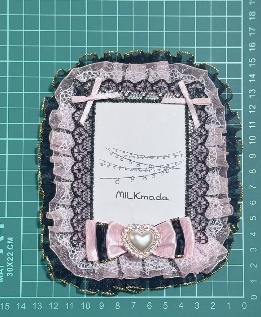 チェキケース トレカケース ピンクリボン 推し活