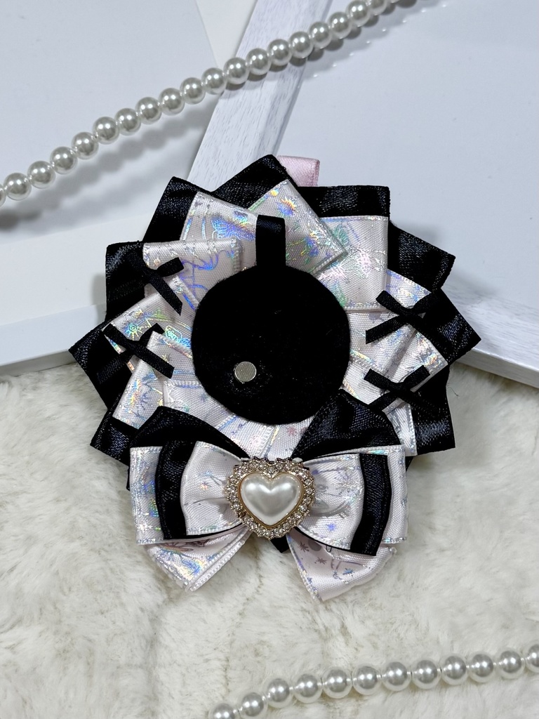 ロゼット 薄ピンク ホログラム 推し活