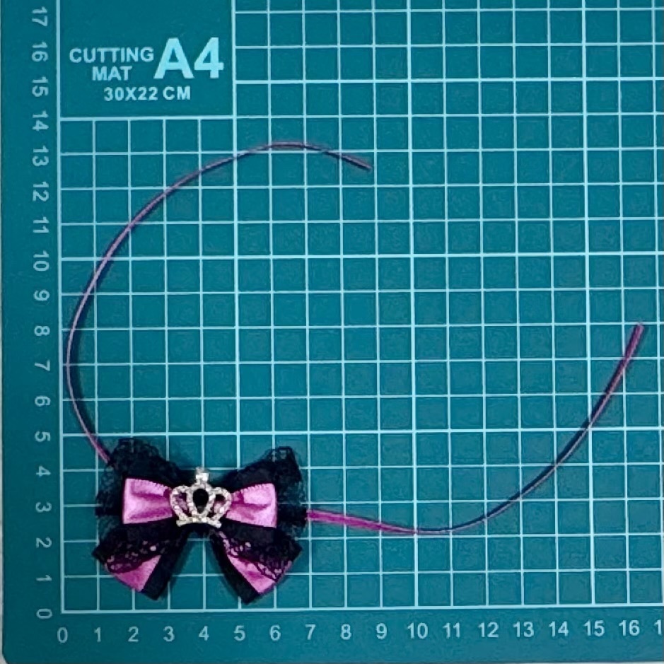 にじぱぺっと リボン チョーカー ピンク 王冠