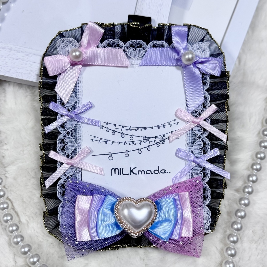 硬質ケース デコケース ユニコーン ピンク パープル 推し活