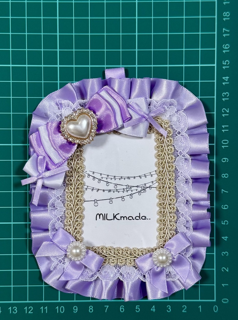 硬質ケース チェキホルダー パープル 推し活