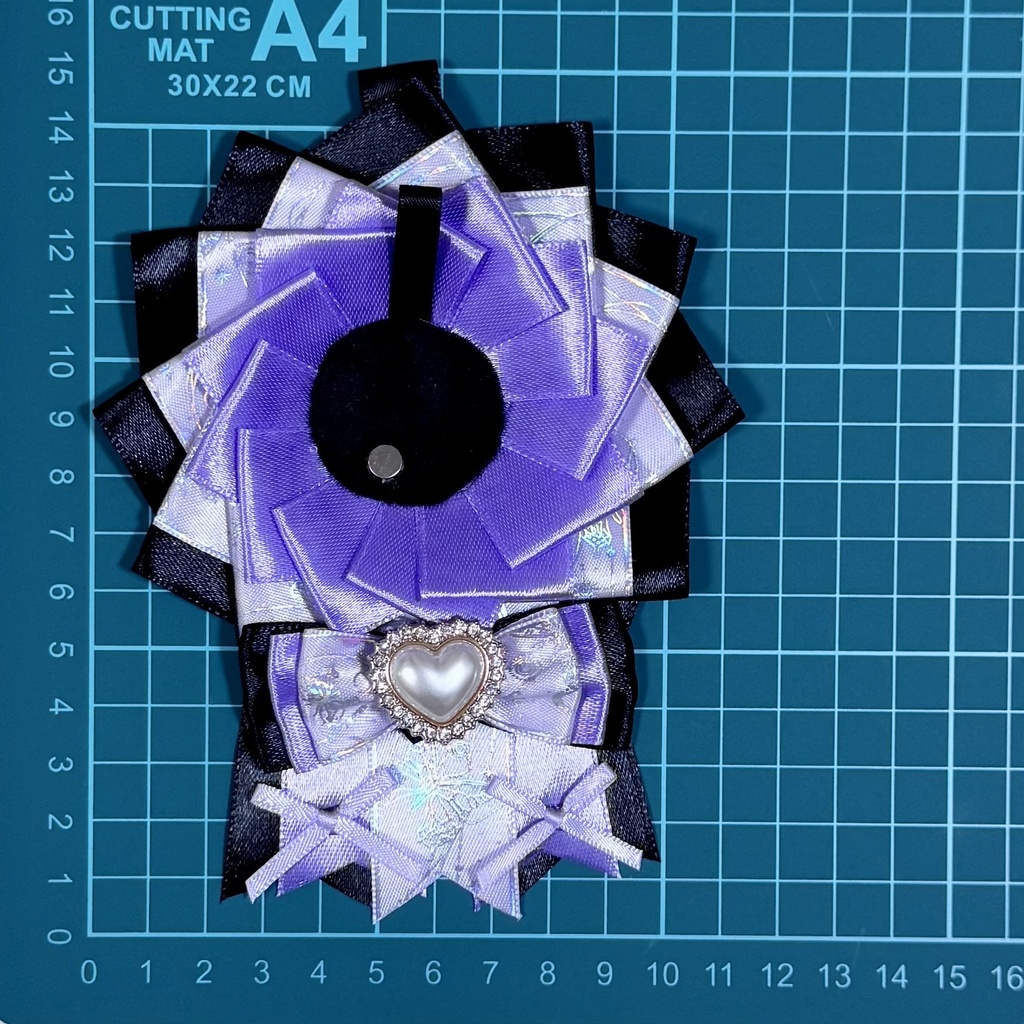 ロゼット 痛ロゼット パープル ホログラム 推し活