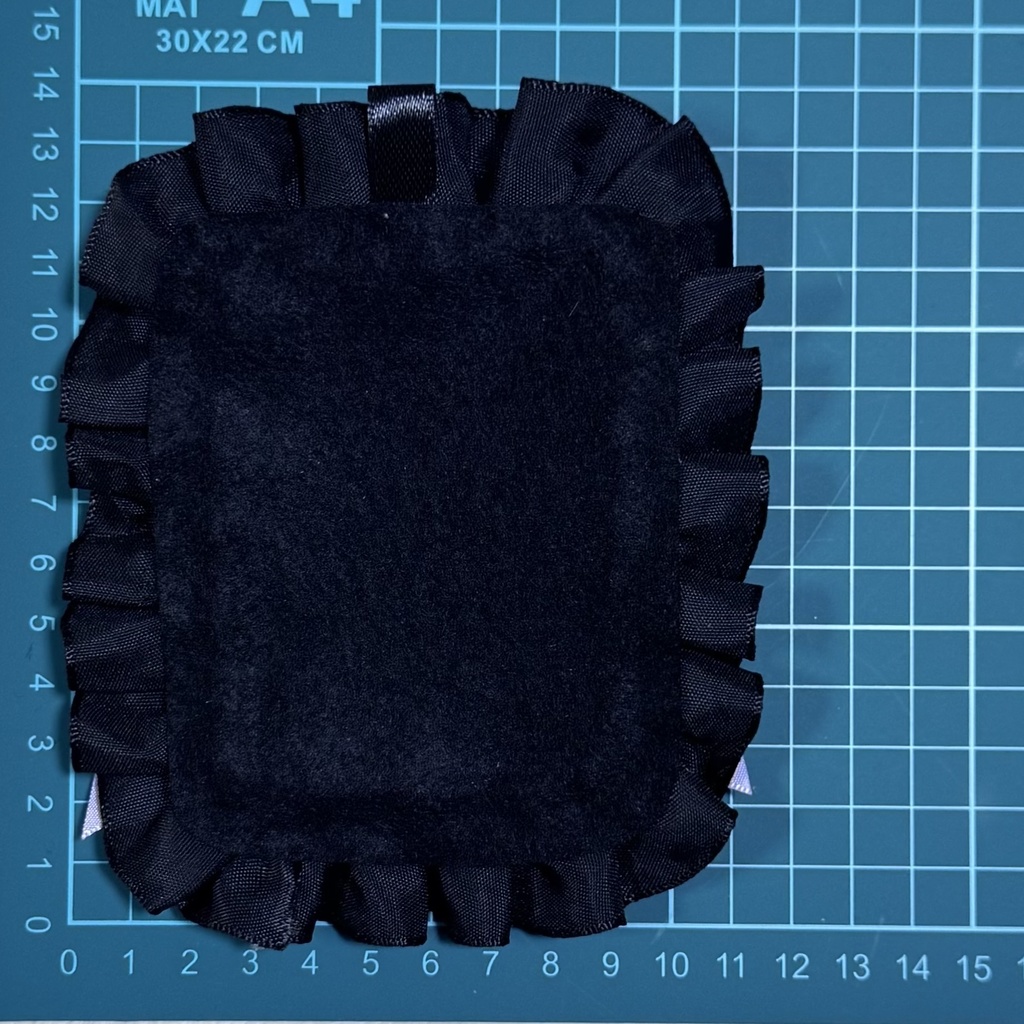 痛硬貨ケース 硬貨ケース パープル ブラック リボン 推し活