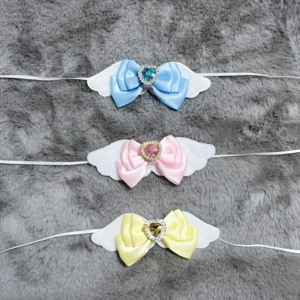 【10cmぬい向け】天使の羽 3カラー|ぬいぐるみ用アクセサリー