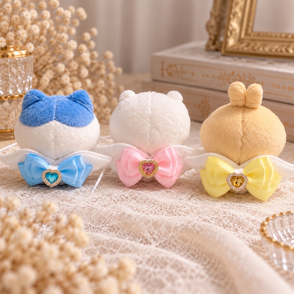 【10cmぬい向け】天使の羽 3カラー|ぬいぐるみ用アクセサリー