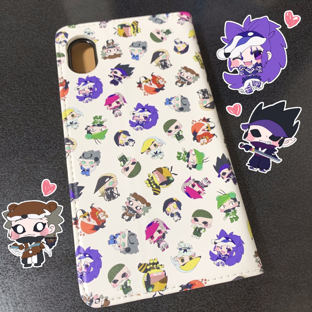 もちぷにゃまにわに手帳型iPhoneケース!