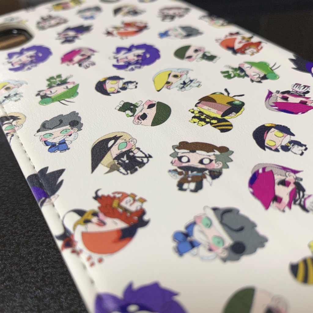 もちぷにゃまにわに手帳型iPhoneケース!