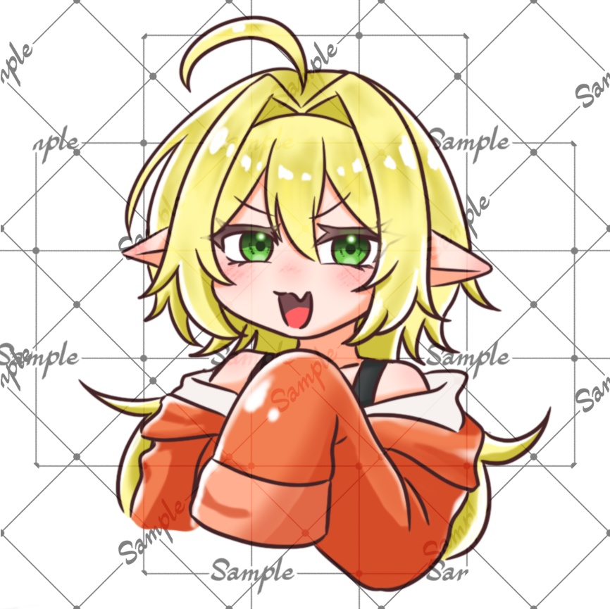 02【立ち絵素材】TRPG_IRIAM対応_ミニキャラ付き