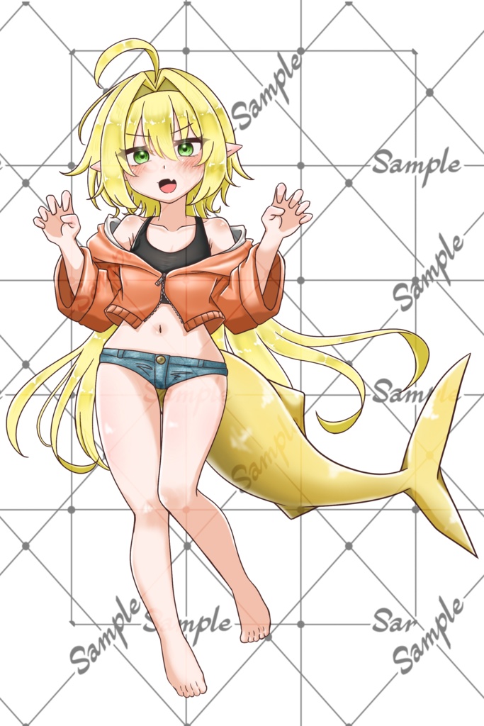 02【立ち絵素材】TRPG_IRIAM対応_ミニキャラ付き