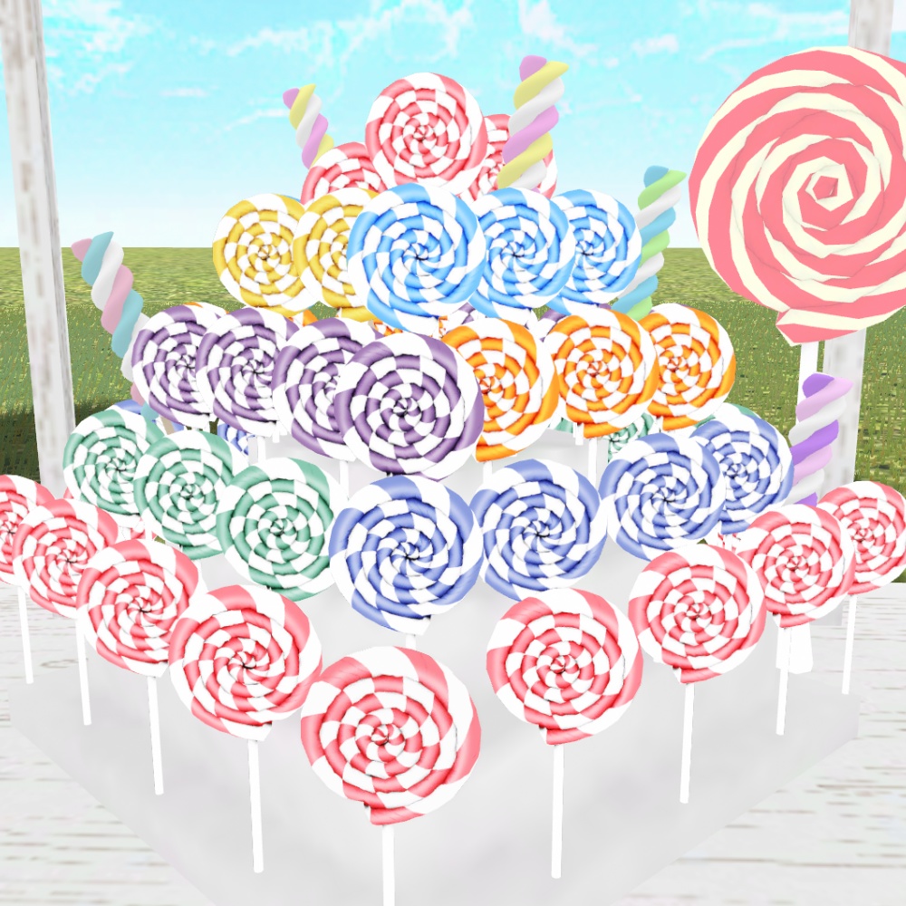 キャンディワゴン【3Dモデル】