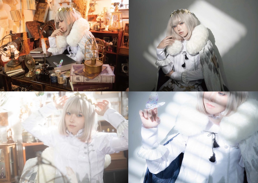 (値下げしました)オベロン・ヴォ―ティガーンコスプレまとめ写真集『アンフォルメル―彩りと跡形ー』