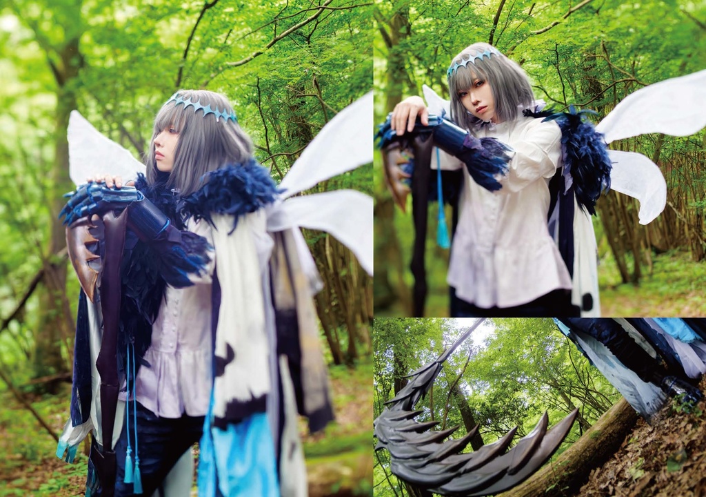 (値下げしました)オベロン・ヴォ―ティガーンコスプレまとめ写真集『アンフォルメル―彩りと跡形ー』