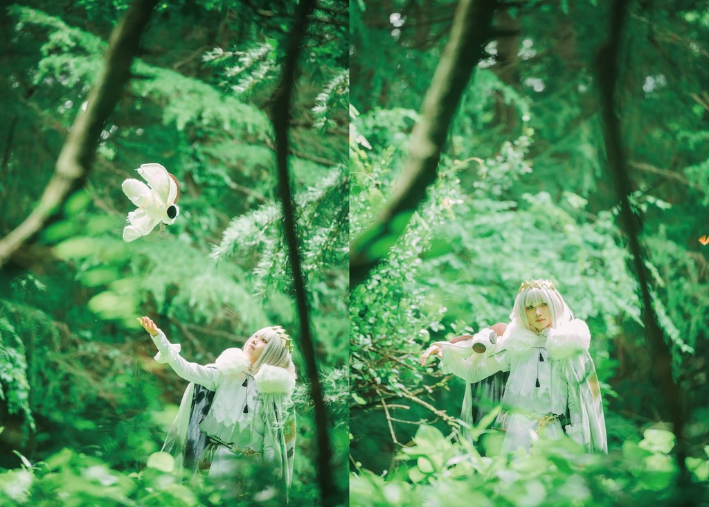 (値下げしました)オベロン・ヴォ―ティガーンコスプレまとめ写真集『アンフォルメル―彩りと跡形ー』