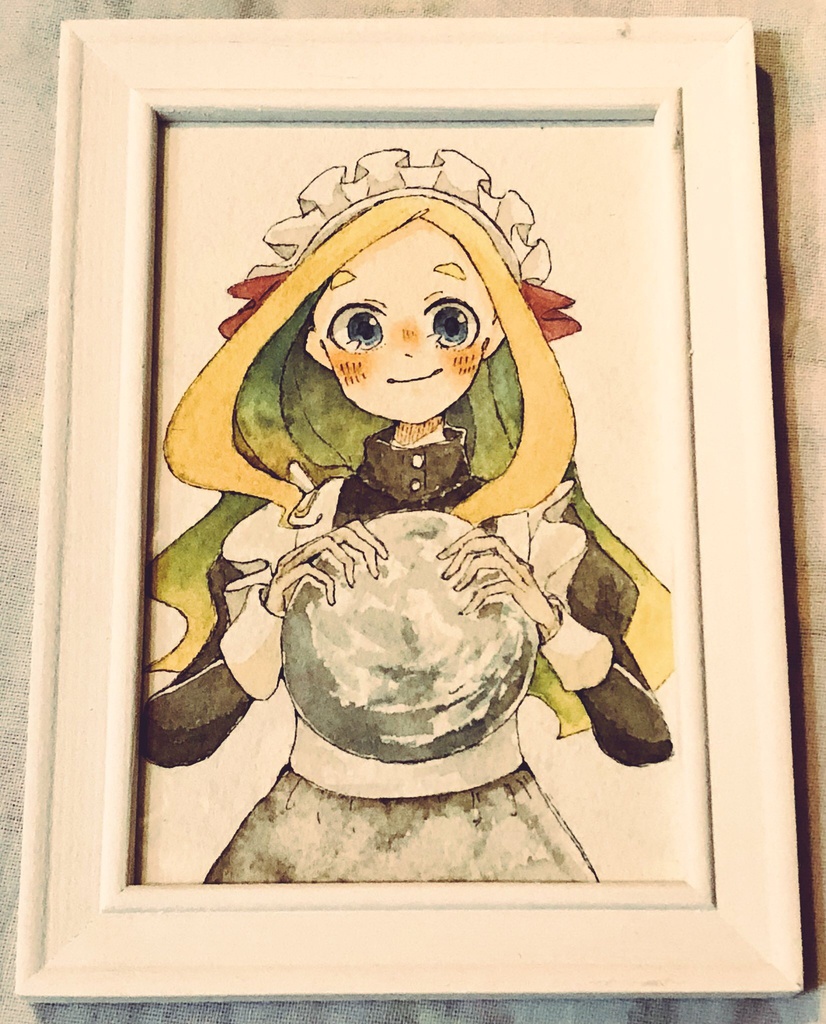 メイドめぐちゃん原画