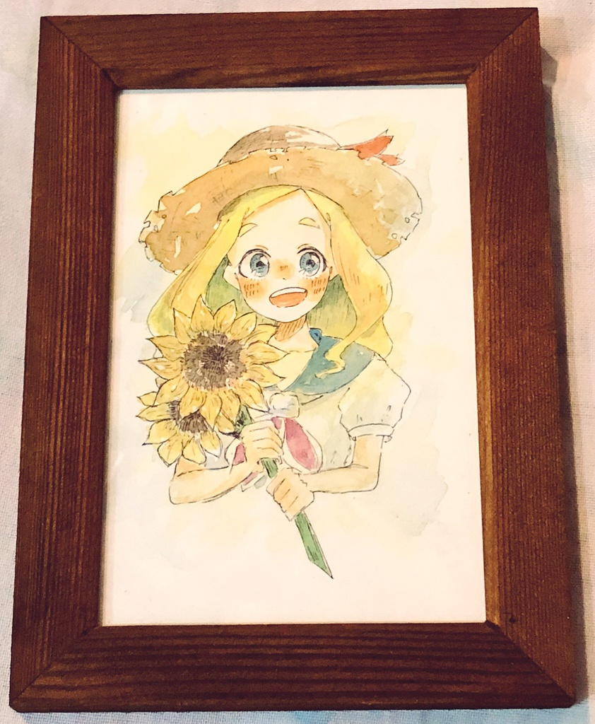 夏めぐちゃん原画