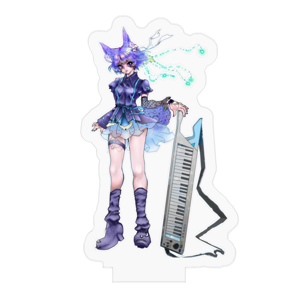 月華シバ アクリルフィギュアスタンド ピアノVer.