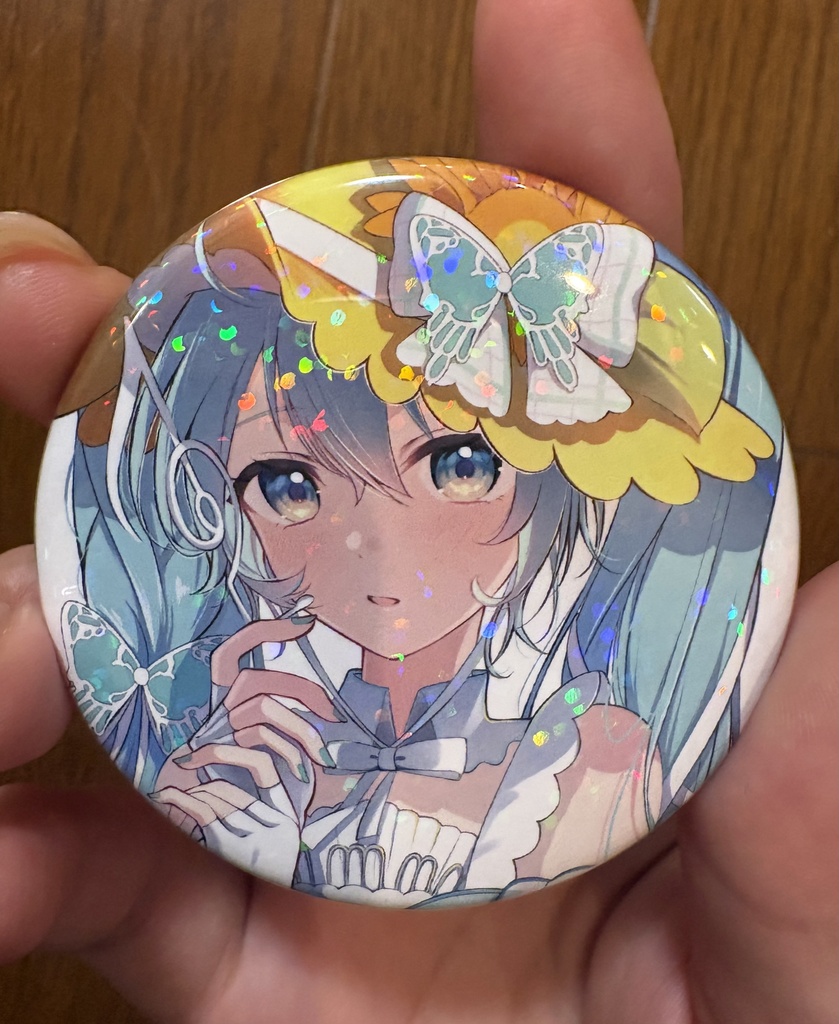 ひまわりちゃん缶バッジ