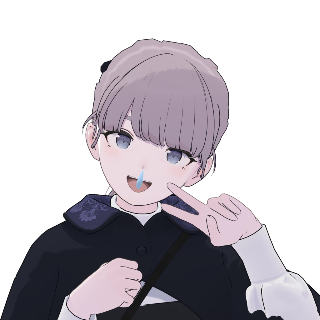 【掴んで伸ばせる!】はなみず【10アバター対応】
