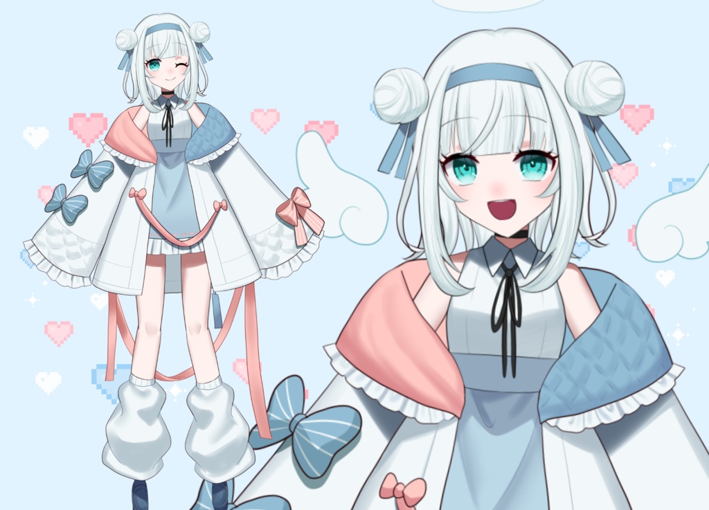 【汎用】ふわふわ天使