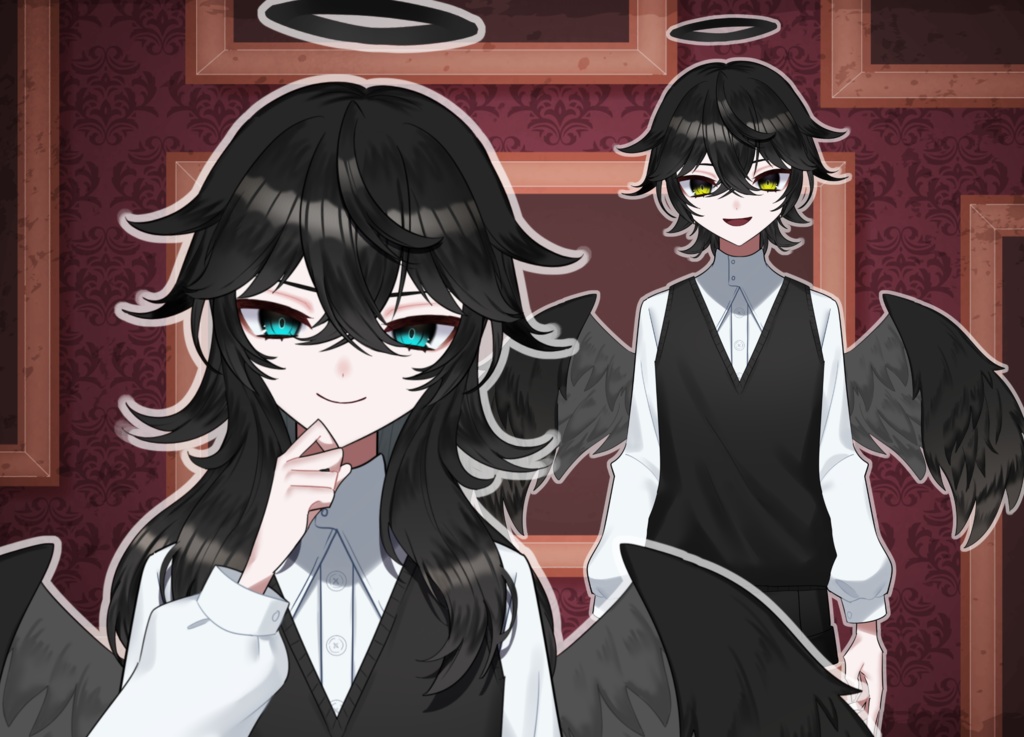 【汎用】黒天使