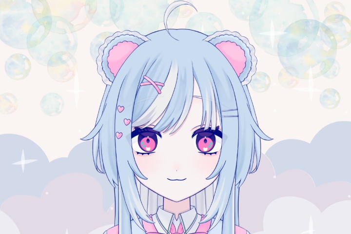 【汎用】くまの女の子【VTS対応】