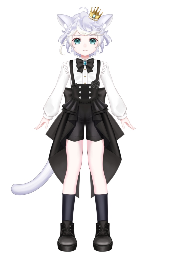 【汎用モデル】皇子系ねこくん ver.2