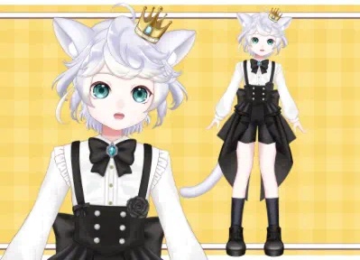 【汎用モデル】皇子系ねこくん ver.2