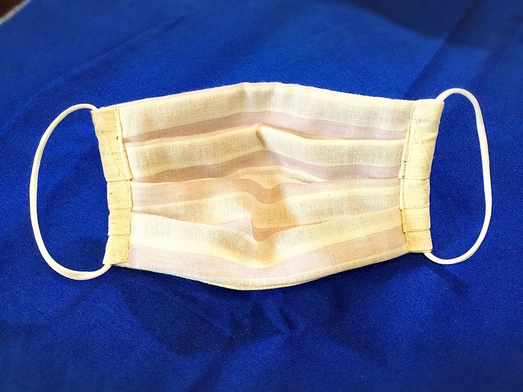 プリーツ布マスク