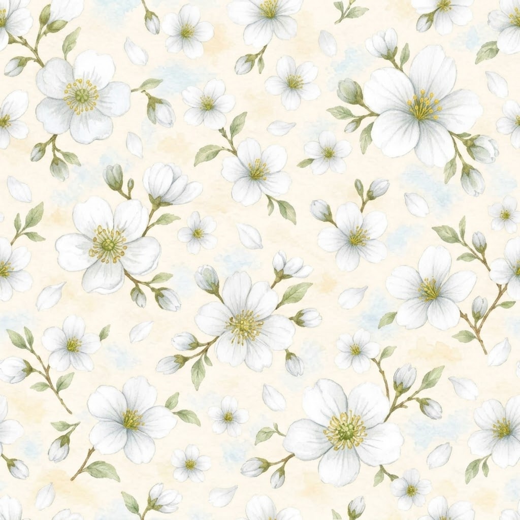 Petit Bloom Collection|小花の水彩デジタルペーパー 10枚セット