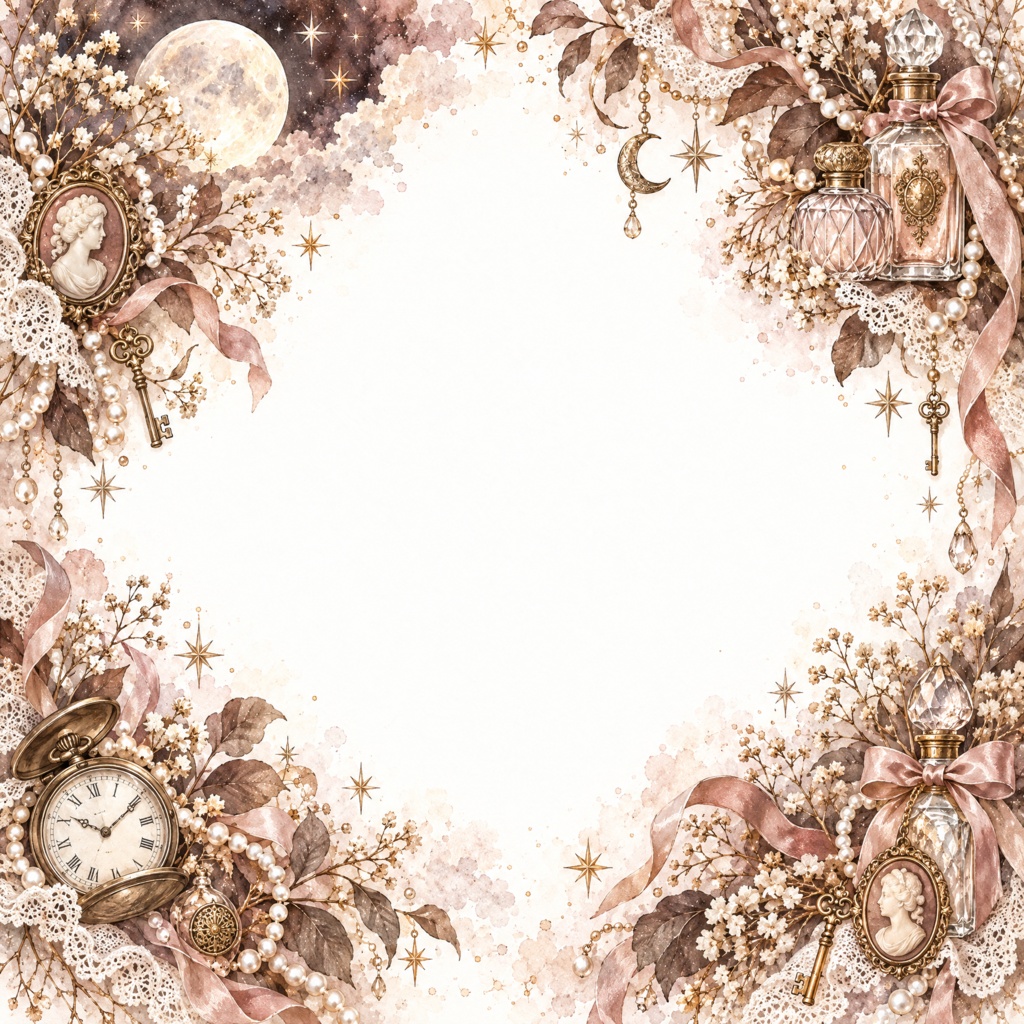 Moonlight Collection|幻想的な月と星のデジタルペーパー 10枚セット