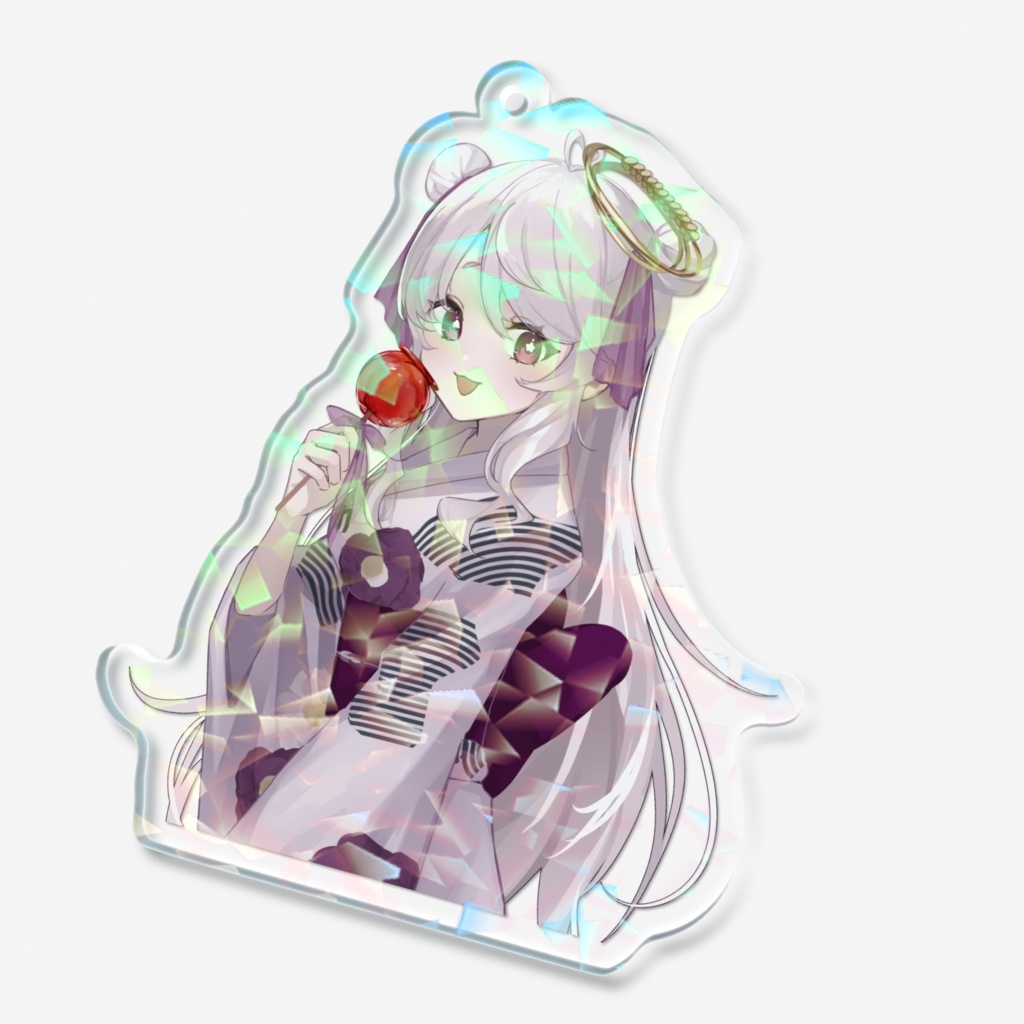 朝稲まいホログラムアクキー